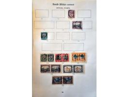 including Griqualand, Transvaal, Orange Free State, Zululand, etc. collection used with many better ex. including 2 certifica