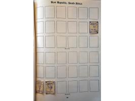 including Griqualand, Transvaal, Orange Free State, Zululand, etc. collection used with many better ex. including 2 certifica
