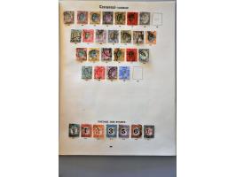 including Griqualand, Transvaal, Orange Free State, Zululand, etc. collection used with many better ex. including 2 certifica