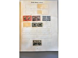 including Griqualand, Transvaal, Orange Free State, Zululand, etc. collection used with many better ex. including 2 certifica