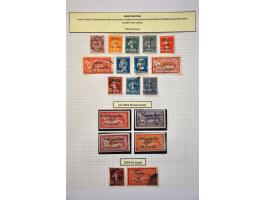 , Alaouites and Latakia collection 1890-1978 mostly * with better ex. on album leaves  