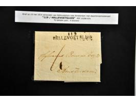 1925 issue (Mi. 103-110) with black, blue and red overprints in sheet parts of 18 ex. (not complete) and Transjordan Mi. 96-1