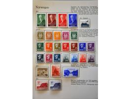 collection 1855-1961 used and * with better material in good quality on album leaves