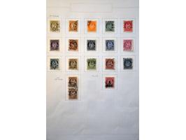 collection 1856-1962 used with better stamps including Mi. nos. 7 and 38 in good quality on album leaves