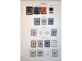 collection used and */** with better stamps on album leaves