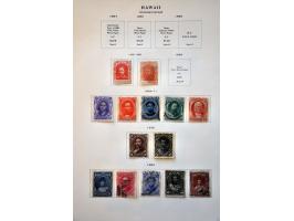 collection used and */** with better stamps on album leaves