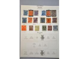 Old States, collection used and unused on album leaves