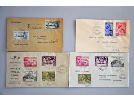 earlier fdc's (between 1937 and 1967), 1st recorded incoming airmail cover (1926) and 3 Hongkong RAF flights 1936 
