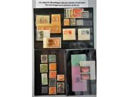 including forgeries on stockcards and in small notebook