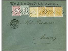 collection from 1871 with better ex. and sets, partly double collected (used and */**) in stockbook 