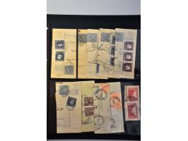15 cent donkeroranje op briefomslag van Roermond 24-11-1853 naar Amsterdam met geschreven ........... staalen zonder waarde, 