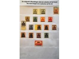 45 - Groningen - op 1e emissie 5 cent blauw plaat VI op dik papier pos. 63, vrijwel pracht ex.