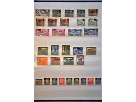 136 - Amsterdam-Emmerik - iets onduidelijk in rood op 3e emissie 25 cent op fragment, pracht ex. met certificaat Vleeming 201