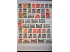 136 - Amsterdam-Emmerik - iets onduidelijk in rood op 3e emissie 25 cent op fragment, pracht ex. met certificaat Vleeming 201