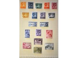 Hulpuitgifte 40 en 60 cent w.b 102 met plaatfout zonder punt op I en 103 met inham in Z, certificaat van Dr. Louis 1995 en NV