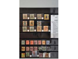 Allegorische voorstelling 10 en 15 cent op envelop met Bontkraag 20 cent, gestempeld Amsterdam op 30 april 1921 (de luchtpost