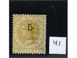 Allegorische voorstelling 10 en 15 cent op envelop met Bontkraag 20 cent, gestempeld Amsterdam op 30 april 1921 (de luchtpost