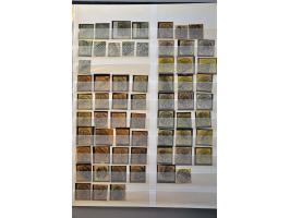 Pander, Postjager, Pelikaan en Snip, 80 poststukken 1934-1935, van/naar Ned.-Indie en naar de West, tevens foto's, handtekeni
