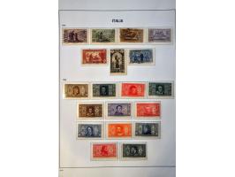 5 cent bruin op oranje en 10 cent karmijn op blauw tanding 13¼ kleine gaten, pracht ex. met certificaat Vleeming 2014 bij P2A