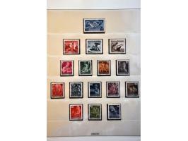 1 gulden lila en rood, vrijwel pracht ex. tanding zie foto, cat.w. 2100