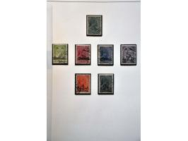 1 gulden lila en rood, vrijwel pracht ex. tanding zie foto, cat.w. 2100