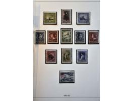 1 gulden lila en rood, vrijwel pracht ex. tanding zie foto, cat.w. 2100