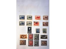 10 cent wijnrood pos. 66-67 in paar met certificaat Vleeming 2014 (linker ex. origineel gomkreukje), cat.w. 900