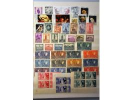 with many better ex. a.o. German Colonies, Belgium, Italy, France, British Commonwealth, etc. in stockbook