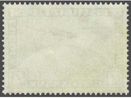 Polarfahrt 4 mark black brown with constant variety Blitz neben Adler, 2 tooth tips minimal toning, cat.v. 3000