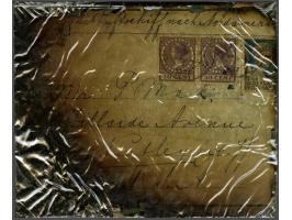 HINDENBURG 1937 crash cover, partially charred letter sent from Schiedam (the Netherlands) by Mrs H. Mak-v.d. Wetering on 1-5