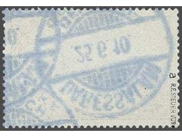 Kaiseryacht 3 rupees dark carmine red and green black, very fine used and signed Steuer, cat.v. 800