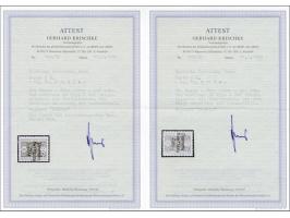 Postage Due 2 lire dark green and 5 lire blue violet, very fine mounted mint and both with 1999 Gerhard Krischke certificate,