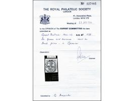 Official Edward 2d. O.W. Official green and carmine, a very fine ex. with good colour and RPS certificate 1984, cat.v. £ 450+