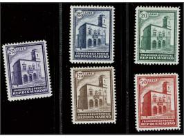 Post Office 20 centesimi - 2,75 lire, very fine unmounted mint, cat.v. 1300