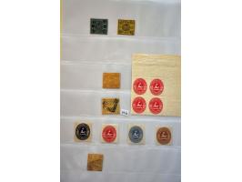 collection 1852-1865 collected both used and (*)/* with better stamps in mixed quality on album leaves