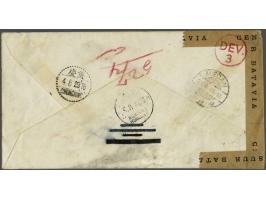 Russia registered air mail letter Moscow-Medan 5.5.40 by Aeroflot, Hamiata (short lived air route, 1940-mid 1941, only a few 