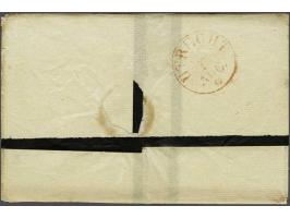 VELDPOST 3 5 AUG pracht afdruk in rood op omslag met complete inhoud, geschreven Kamp bij Oirschot 4 Julij 1834, naar Utrecht