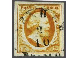 Arnhem A (Ey 600) op 15 cent donkeroranje pos. 40, pracht ex.