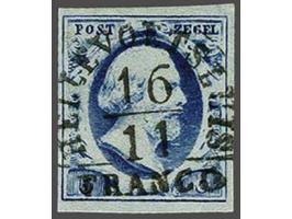 Hellevoetsluis A (Ey 125) vrijwel ideaal op 5 cent blauw, pracht ex.