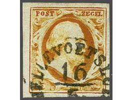 Hellevoetsluis A (Ey 700) op 15 cent donkeroranje pos. 36, pracht ex. Herkomst: collectie Minou Martine (1967)