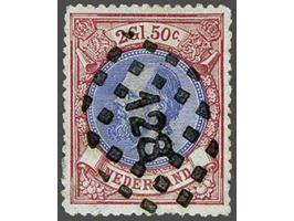 128 - Zaandam - op Willem III 2½ gulden, pracht ex., cat.w. 100 + 150