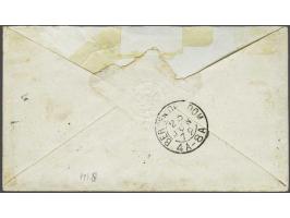 155 - Kamp Wiesselsche Veld - op emissie 1867 5 cent, pracht ex. (envelop scheurtje, iets verstevigd en deel achterzijde miss