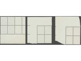 Tentoonstelling 10 cent t/m 35 cent in blokken van 4 alle met hoekvelranden, cat.w. 900