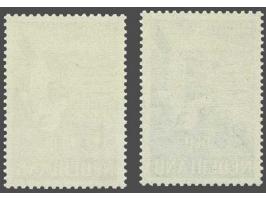 Meeuwen 15 en 25 gulden met certificaat Dr. Louis 1997, cat.w. 600 