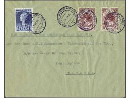 Van der Hoopvlucht, BS met ster 1.X.24, envelop geaddresseerd aan A.N.J. Thomassen à Thuessink van der Hoop, c/o den Heere Dr