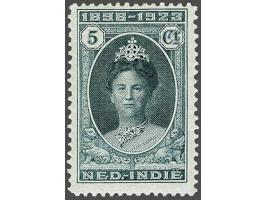 Jubileum 5 cent blauwgroen tanding 11½ x 11, pracht ex. met certificaat De Jong 1996, cat.w. 1250