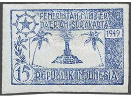 Java Surakarta military stamp, position 1 in sheet of 10, fine to very fine (tiny diagonal crease, hardly visible) with 2020 