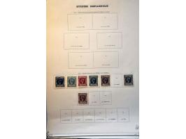 including Japan, China, paquebot postmarks, Pexip '37 mini-sheet, collection Spanish Guinee etc. on album pages