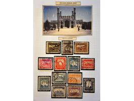 specialized collection 1871-1973 used and unused with better material, nicely arranged and well documented in binder