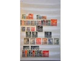 stock used and */** including over EUR 400 face value in 3 stockbooks
